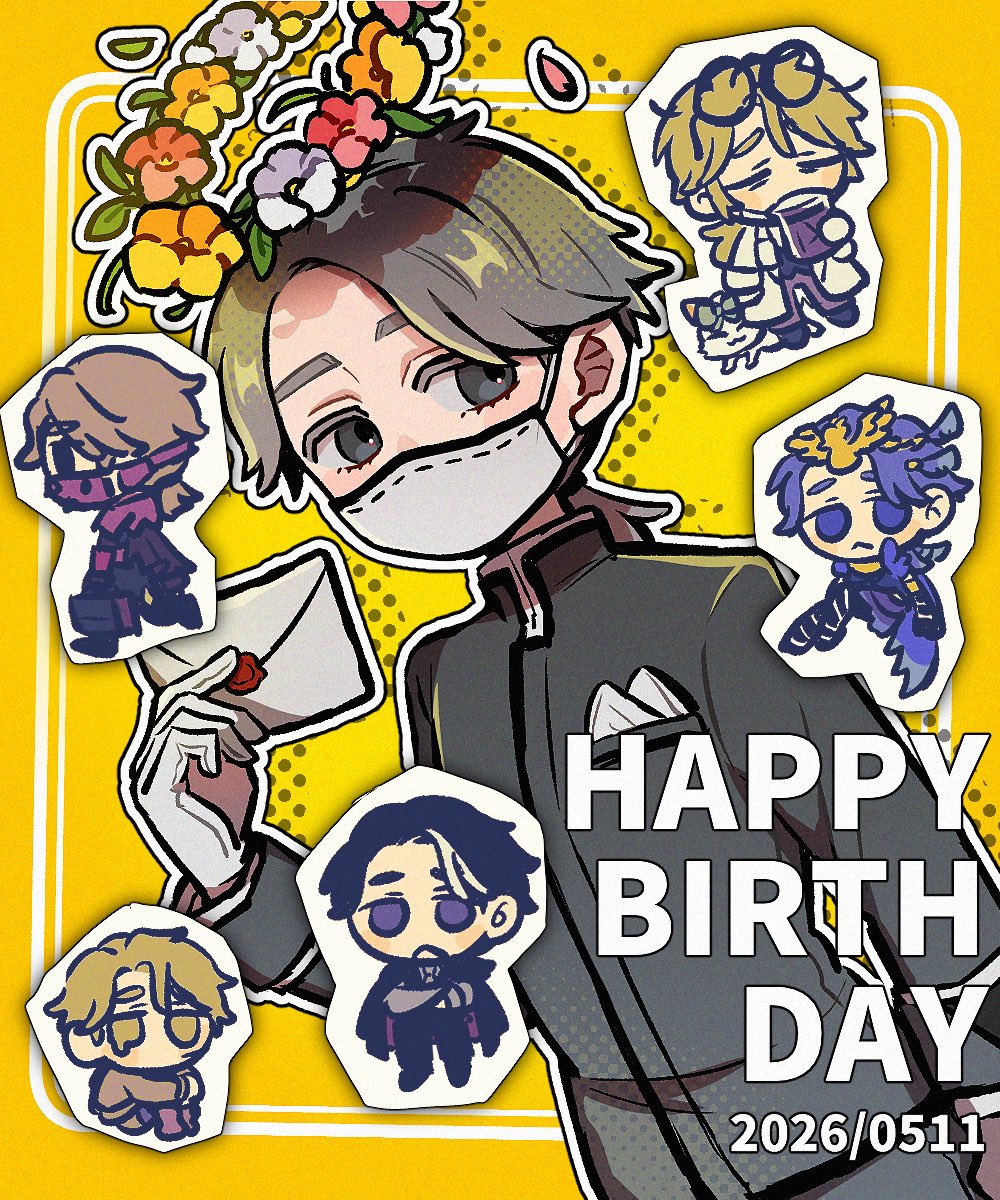 amedama094's tweet photo. #イソップ・カール誕生日2026
おめでとう💐 https://t.co/drGuGy9zFC