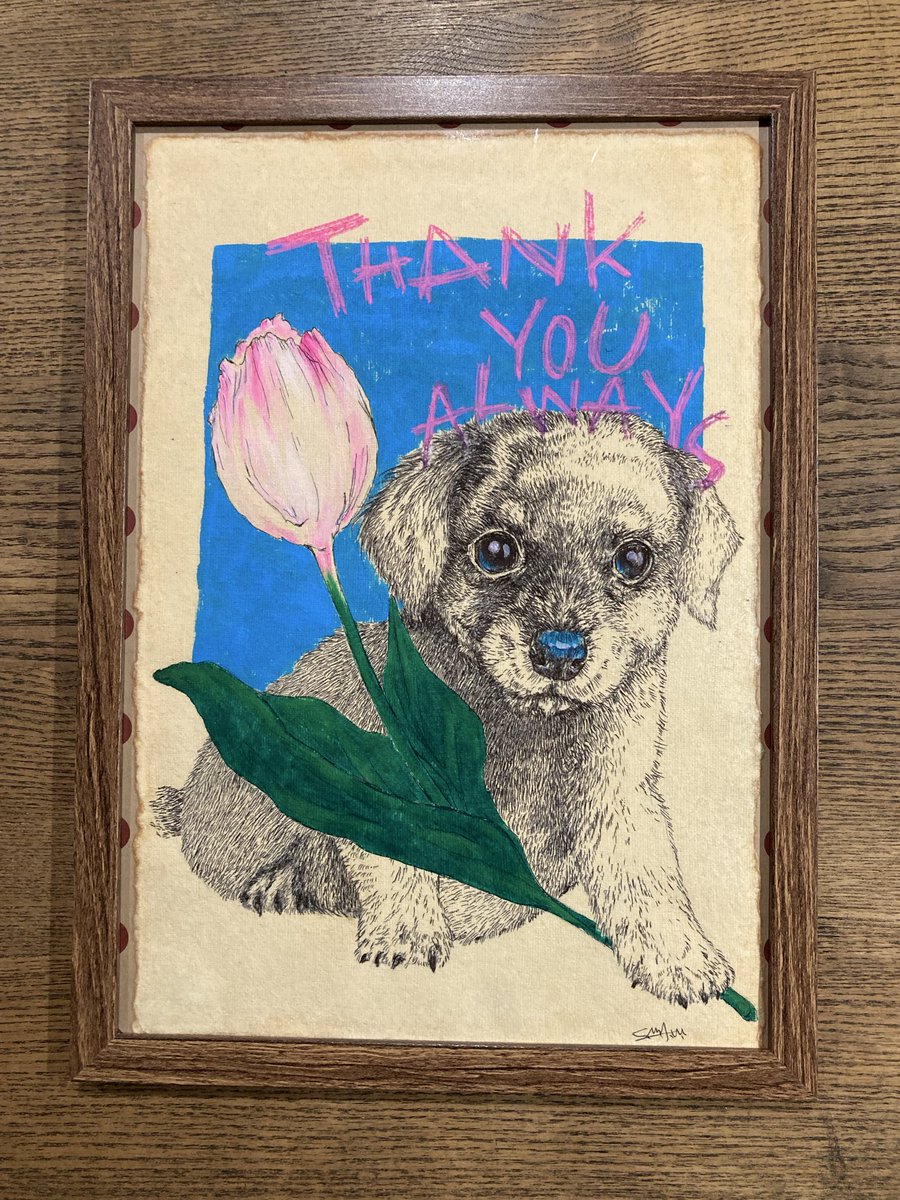 31118drawing's tweet photo. コットン紙にペン画

#ペン画　#犬 https://t.co/40vf5xZyhC