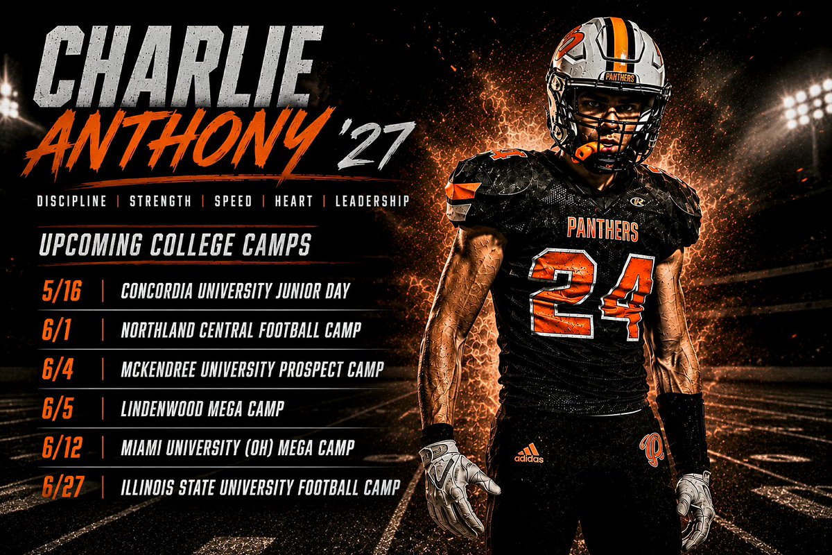 Charlie Anthony'27 FB/Hockey WR|LB|S|ATH NA3HL F/D tweet media