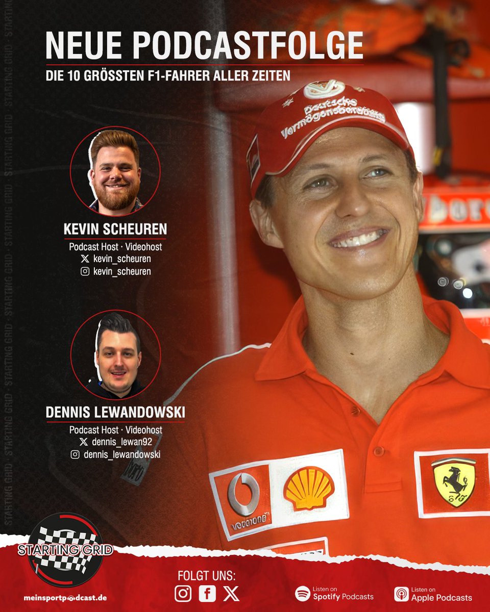 Starting Grid - Podcast tweet media