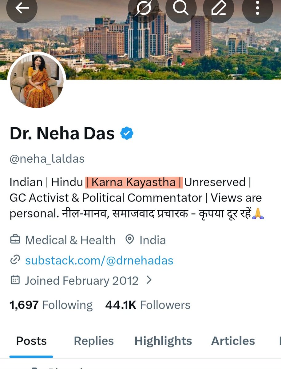 neha_laldas's tweet photo. कुछ लोग पूछते हैं-
अपने bio में अपनी जाति क्यों लिखी?

कारण-
1. कायस्थ होना मेरी पहचान का अहम हिस्सा है, और मुझे उसपर गर्व है

2. मुझे ��्राह्मण समझकर लोग ब्राह्मणों को अपशब्द बोलते थे, इसलिए मैंने सोचा बता दूं कि बेवजह time waste न करें

3. UR में और जातियाँ भी होती हैं, ये बताना भी ज़रूरी है

वैसे "जातिवाद" होता है-जाति के आधार पर भेदभाव करना, या जाति के आधार पर फायदे लेना!
जोकि हमने आजतक नहीं किया!

तो जिनको दिक्कत है, वो रोते रहें!
आपके रोने से हमें 🔔 फ़र्क़ पड़ता है!

जय श्री चित्रगुप्त महाराज🙏