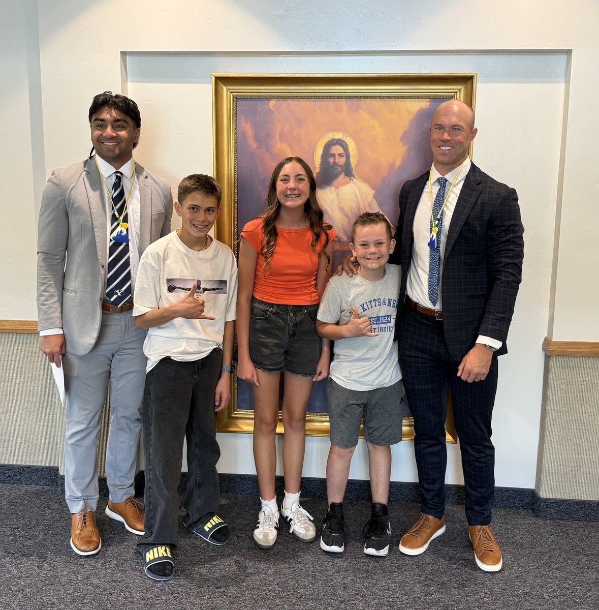 Star BYU football player Raider Damuni and former BYU great and NFL veteran, Dan Sorensen engaged with the youth within their community at a stake youth conference this weekend.

What an impactful event that transformed the youth of our community. My nephews and nieces loved
