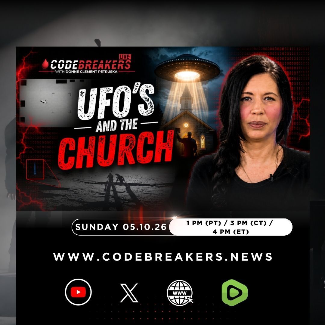 HOD_online's tweet photo. ๐จ UFO files. Pastor briefings. Spiritual confusion.
How should the Church respond?
๐ Join us LIVE today at 1PM PT / 3PM CT / 4PM ET.
๐ https://t.co/rO0NlfEUK2
#CodeBreakersLive #UFOFiles #Discernment https://t.co/TomBEHMNzV