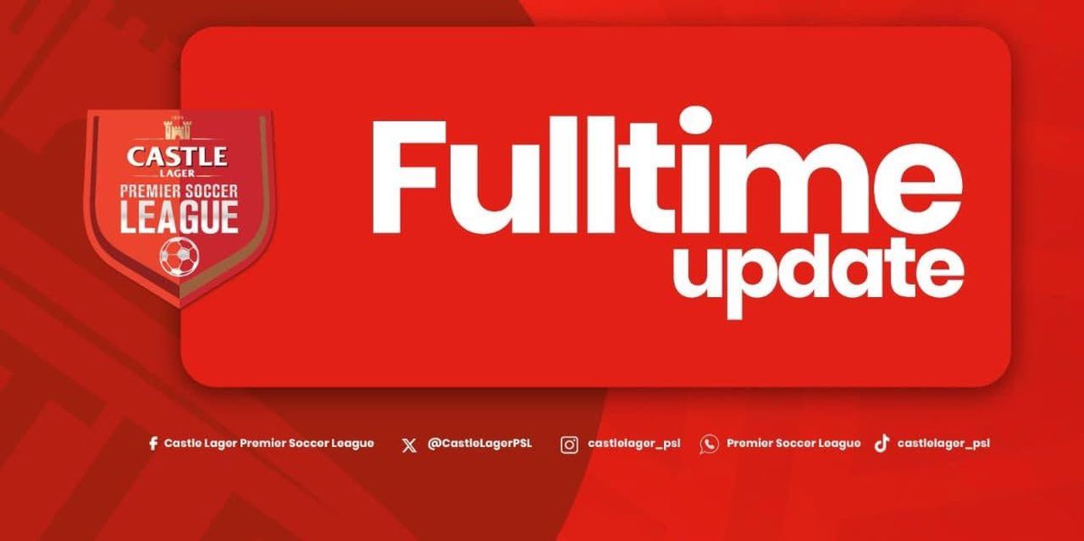Varakashi4edByo's tweet photo. CASTLE LAGER PREMIER SOCCER LEAGUE MATCHDAY 11 FULLTIME RESULTS UPDATE

Highlanders 1-0 Triangle United 
Dynamos 1-2 CAPS United

#CastleLagerPSL #PSL #ZimbabweFootball #Matchday11 #ZBCNews #SoccerUpdate #FootballZimbabwe https://t.co/evd5lu4RYX