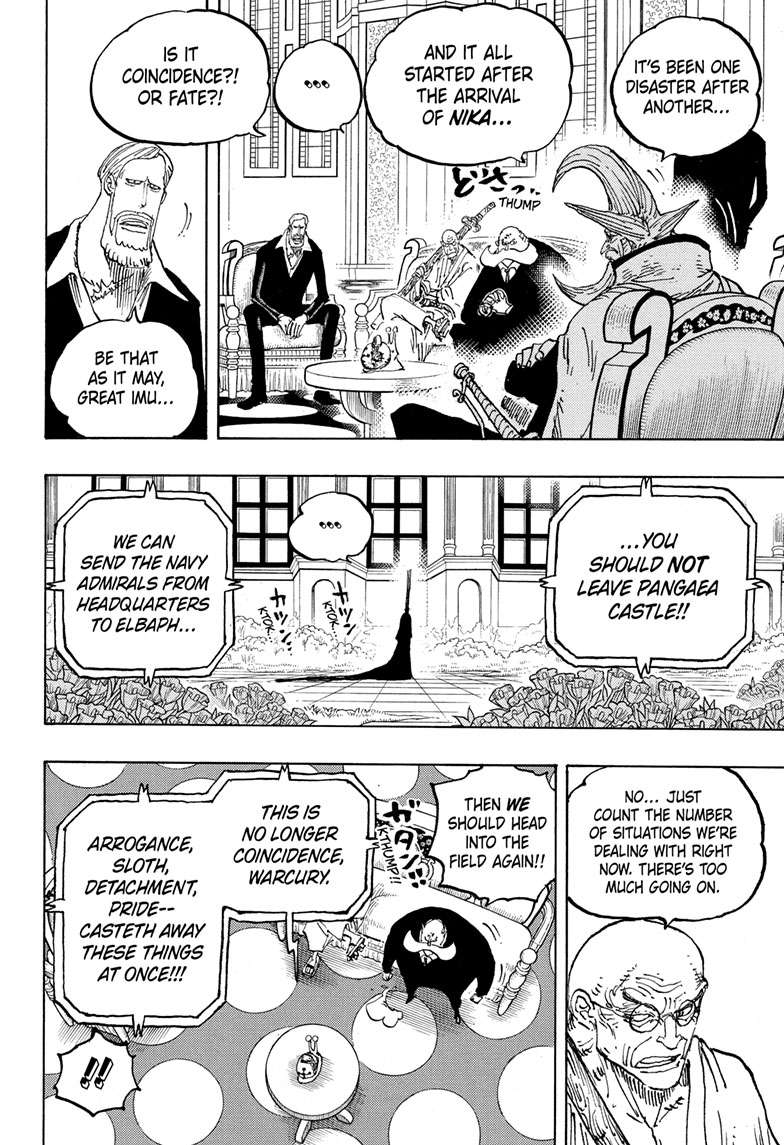 CHADMIRALS's tweet photo. @JasonKieffer1 @waynesp9 This one below  

Fujitora is banned from entering Marine HQ. Aramaki and Kiz can no diff everyone🥶 https://t.co/V1miJnXBft