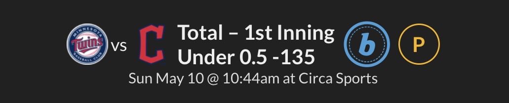 StorksSportsBet's tweet photo. 🚨 NRFI of the Day 

#NRFI #NRFIotDay #sportsbetting #StorksSportsBets #SSBs https://t.co/lDxy3GMJuw