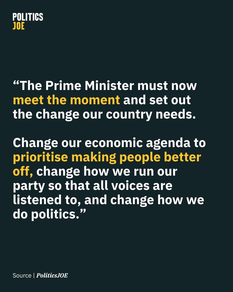 PoliticsJOE_UK's tweet photo. 🚨🚨

Angela Rayner makes an intervention after Labour’s local election wipeout. https://t.co/N23nIZkMAE