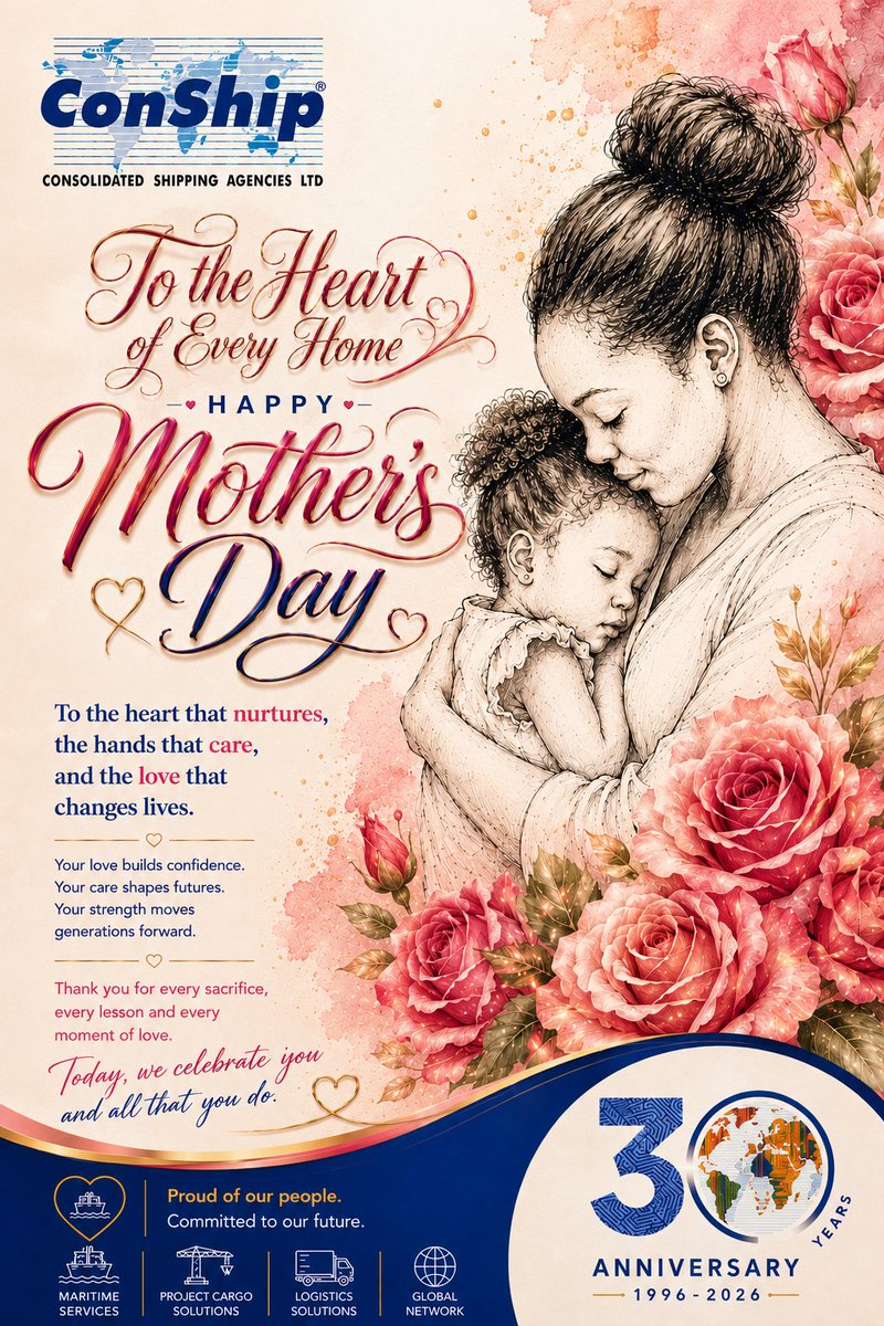conshipgh's tweet photo. To the heart of every home, thank you for every sacrifice, every lesson, and every moment of love— God bless you

Happy Mothers' Day!
💬 +233 25 669 6568
🌐 https://t.co/ztu7MgYkBg https://t.co/VZN9s9UnnV