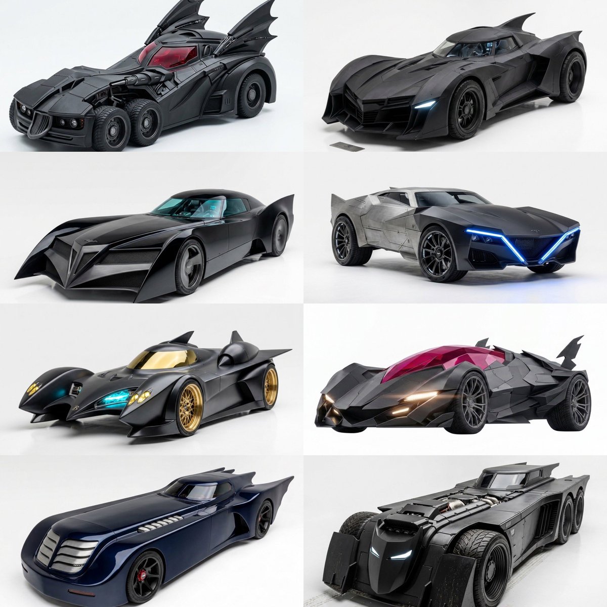 Batmobile Concepts for DCU Batman…

Which is your favorite?👀
