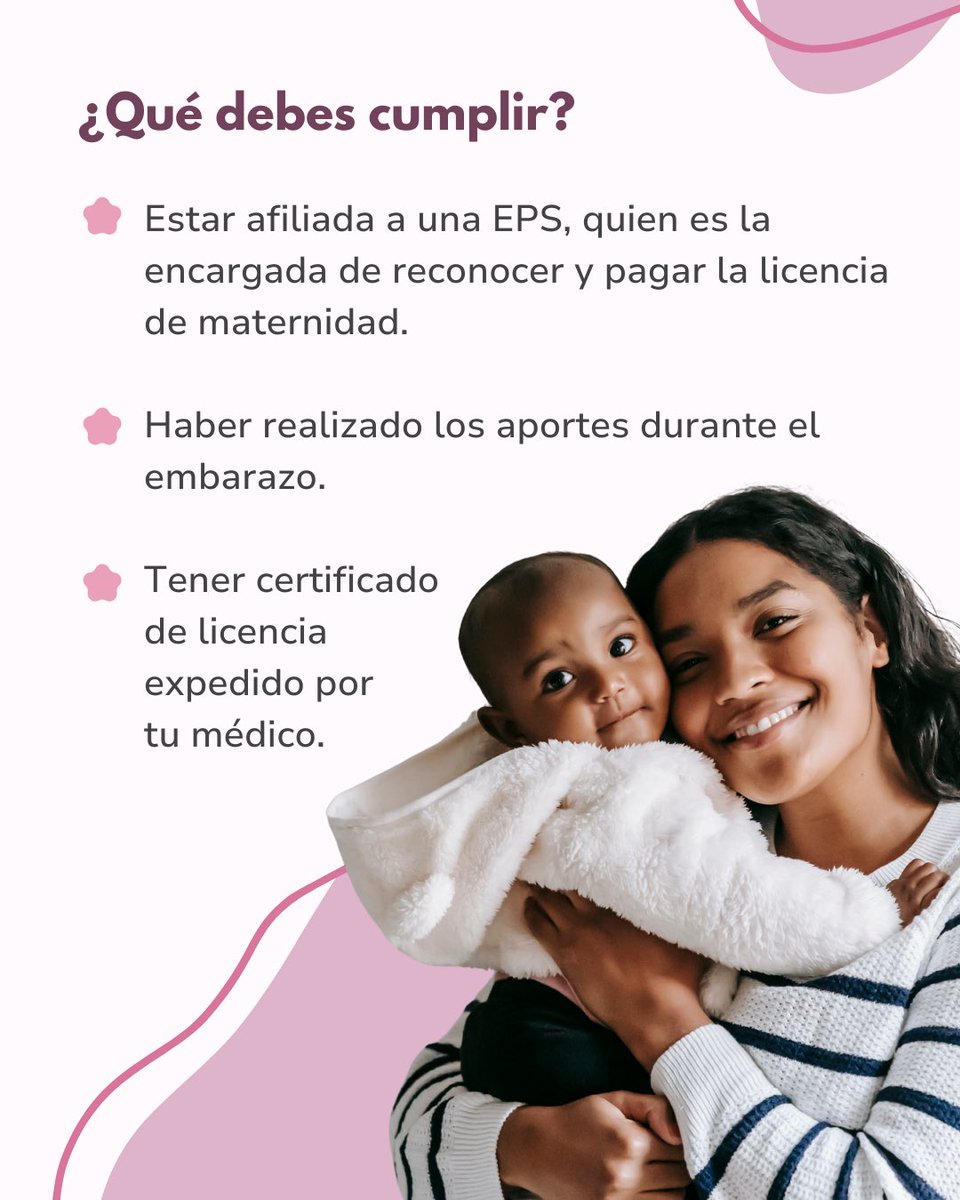 LegalAppMJ's tweet photo. 🤰💜 En este 10 de mayo, Día de la Madre, recordamos que la maternidad también implica garantías y protección laboral.

Conoce en la Ruta de Justicia de LegalApp cómo recibir el pago de la licencia de maternidad si eres trabajadora independiente ⚖️✨.

🔗 https://t.co/M9O3Y7uTJ9 https://t.co/dAA90uyDj9