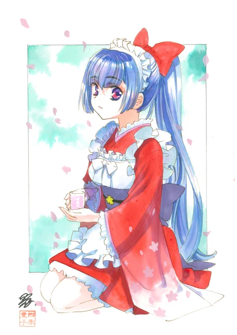 あっ。 メイドの日だったんですね。