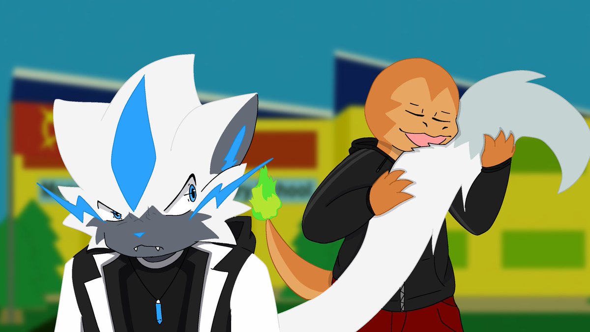 MYTH1CCAT's tweet photo. I wanted to say Zera def HATES when people touch his tail thingy bc when he was a baby the legendaries would mess with him and hold him in the air by his tail and he’d be mad asff so he doesn’t like it when anyone touches it unless they’re like extremelyy close//ooc
#startersoc https://t.co/yeZAouvuFX