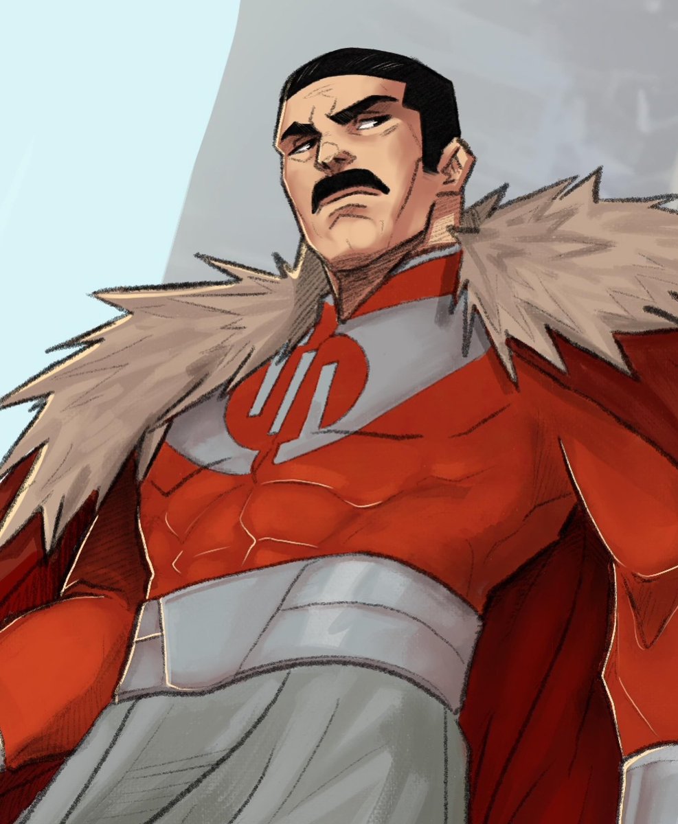 Enforcer_Jack's tweet photo. Finally some colors, still have a lot to learn buuut colors :D #thragg #inviciblecomic #invincible #art #fanart #grandregentthragg @InvincibleHQ @PrimeVideo @therealKripke https://t.co/7NqmlDmDbo