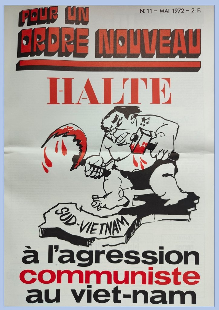 Un nouveau numéro (n°11 - mai 1972) du journal mythique "Pour un Ordre nouveau" remis en vente par Synthèse nationale synthesenationale.hautetfort.com/archive/2026/0…