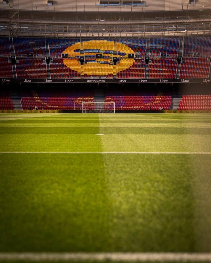 Stage is set. Spotify Camp Nou’s ready 
El Clasico tonight. No excuses , just 90 minutes.
3 points already 🔴🔵
Visca Barca 💙❤️
#ElClasico