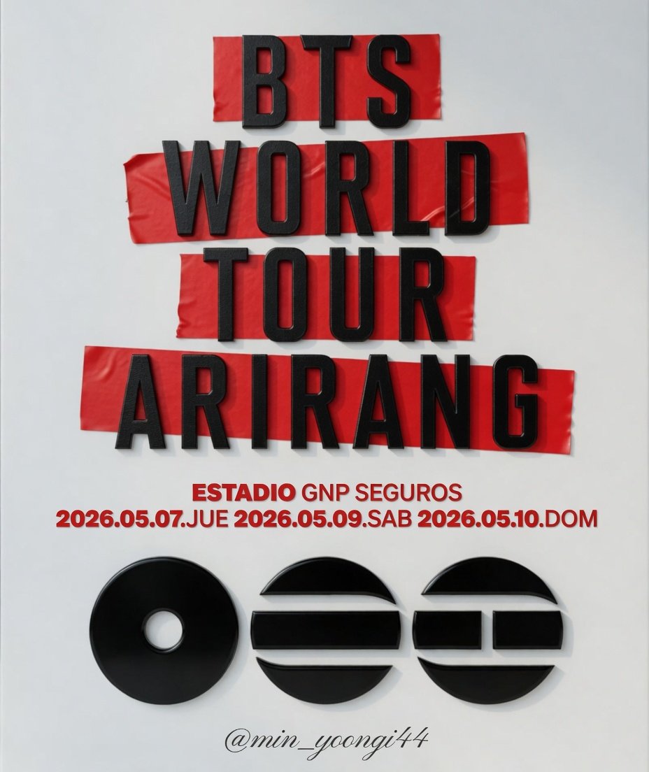 min_yoongi44's tweet photo. 🪭HILO DE RECETAS 
 BTS WORLD TOUR  
🪭MÉXICO DAY 3🇲🇽
🅄🄻🅃🄸🄼🄾 🄲🄾🄽🄲🄸🄴🅁🅃🄾
ESTARE COMPARTIENDO Ⱡł₦₭₴ DEL CONCIERTO
☑️Domingo 10 de Mayo 

08:00 PM 🇲🇽🇧🇿🇨🇷🇬🇹🇳🇮🇭🇳🇸🇻
09:00 PM 🇨🇴🇵🇦🇵🇪🇪🇨
10:00 PM 🇻🇪🇵🇷🇩🇴🇧🇴🇨🇺 🇺🇸🇨🇦 🇨🇱
11:00 PM 🇺🇾🇦🇷🇧🇷🇵🇾

 ☑️Lunes 11 de mayo 
04:00 AM🇪🇸🇫🇷🇮🇹
11:00 AM 🇰🇷🇯🇵