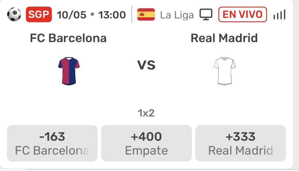 El Licenciado 👔 | Apuestas tweet media