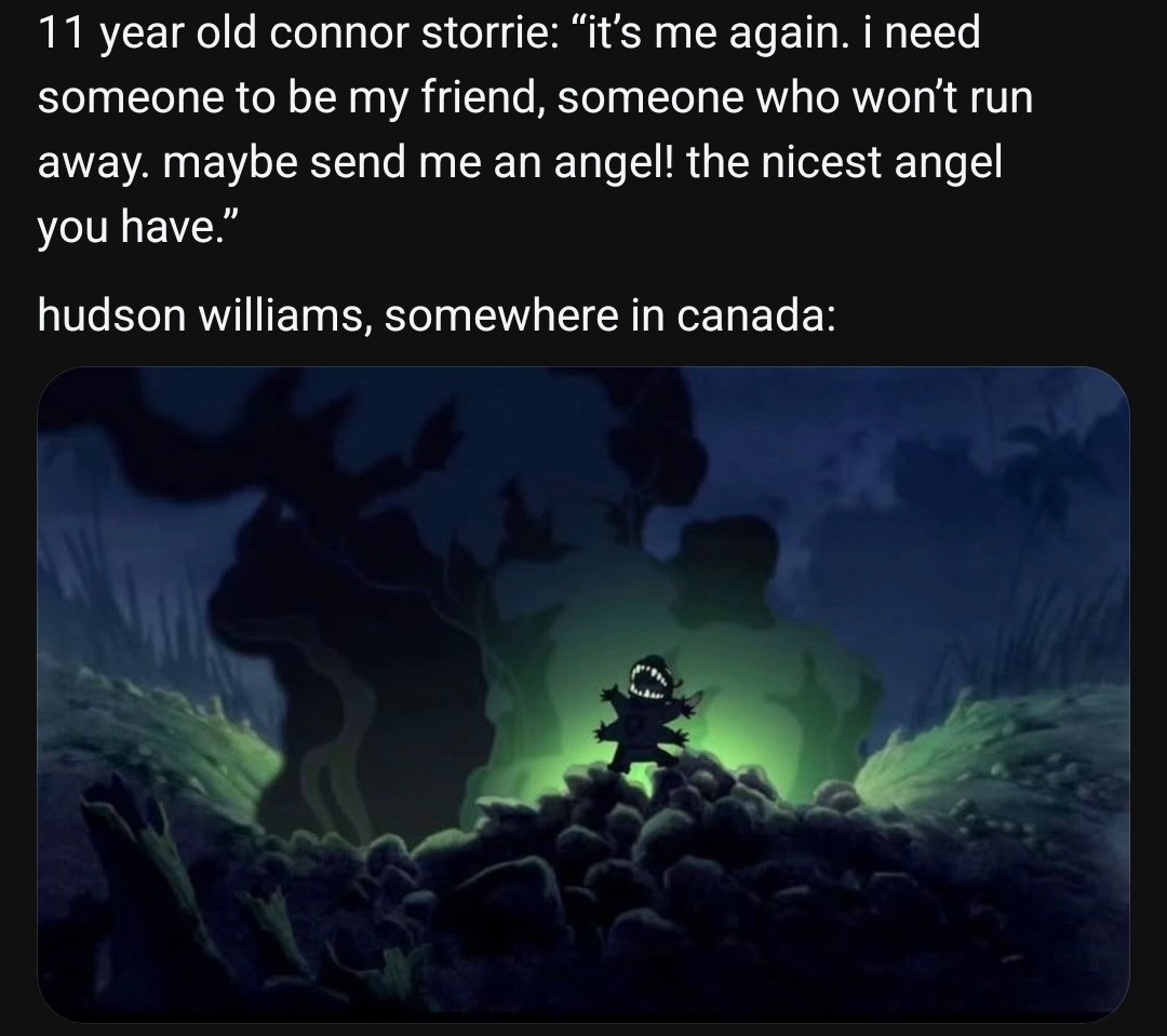 o hudson se identifica tanto com o stitch espero que ele ja tenha visto esse daqui