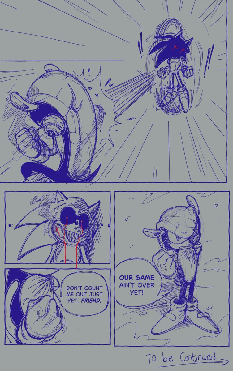 [Masked Artist family vs 'IT']
Part 4, final.

Read the whole found on my newgrounds page!
:] Thank you for reading 'EXE JAM: The Frontier'
More to come..
#takeabreather