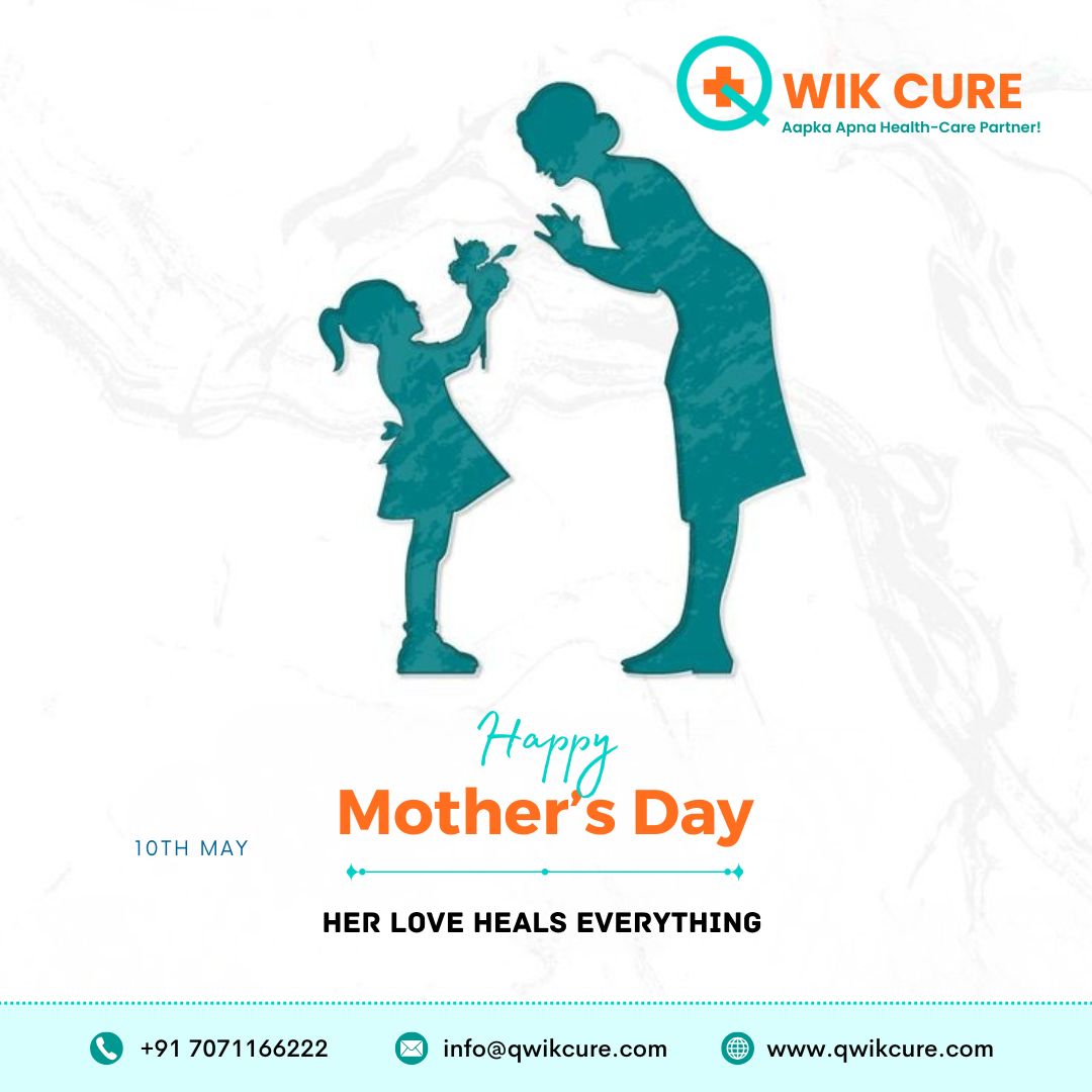Qwik_Cure's tweet photo. A mother is the first heartbeat we hear, the first hand we hold, and the first soul who teaches us the meaning of unconditional love.

Wishing all the wonderful mothers a day filled with love, happiness &amp; respect.

#HappyMothersDay #qwikcureservices #aapkaaapnahealthcarepartner https://t.co/9bNGinoT2G