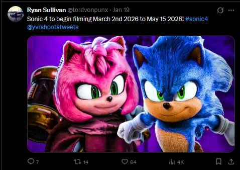 SonicMovieUpdates tweet media