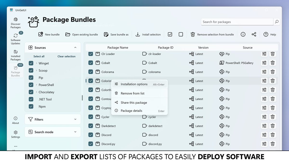 Windows package management just leveled up. Winget with a UI UniGetUI ...