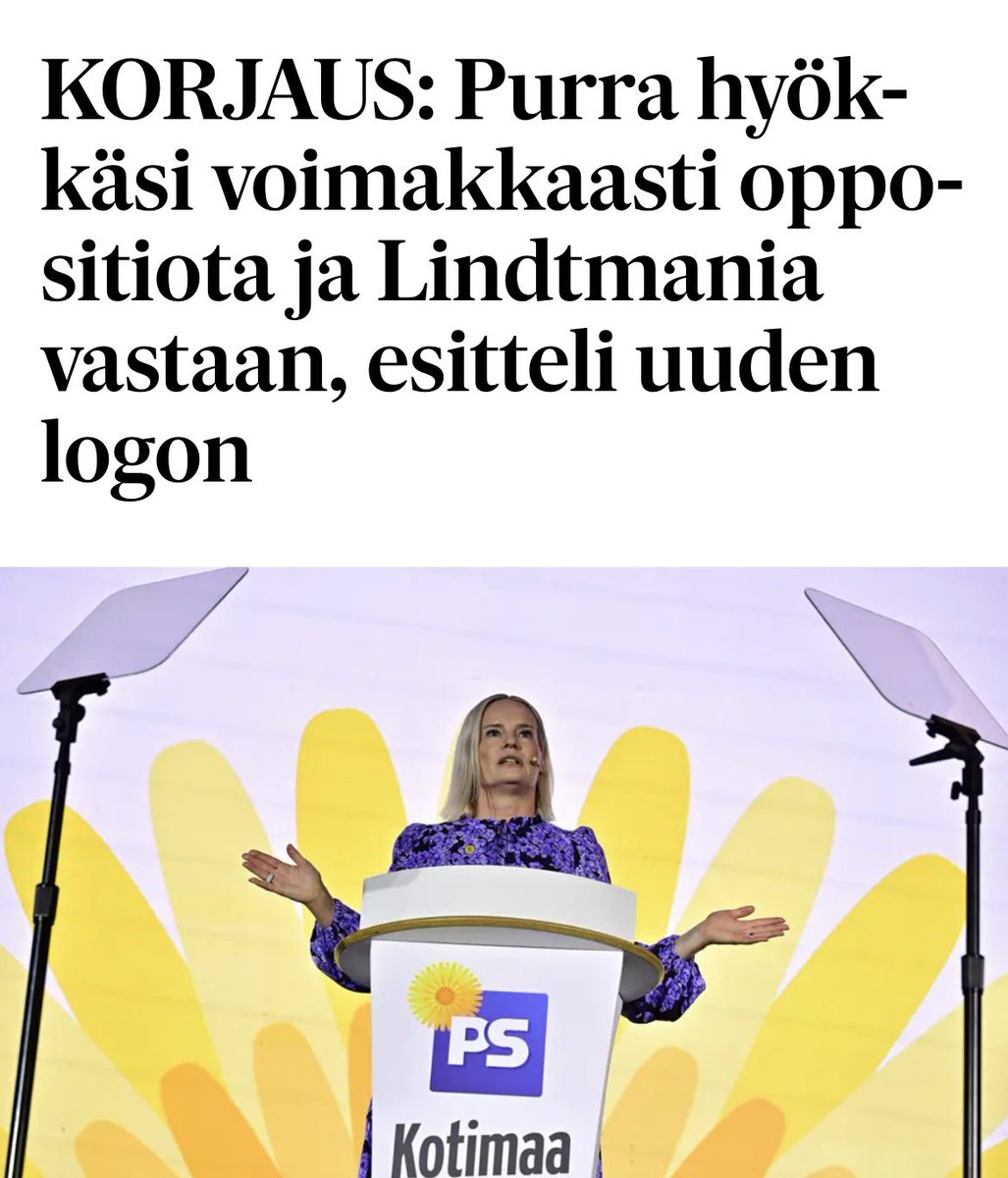 Riikka Purra tweet media