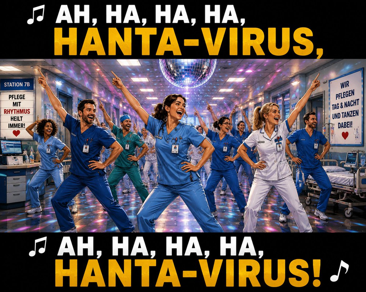 Sir_Schnee's tweet photo. @kripp_m @ChristaDen81518 Ich freue mich schon auf die neuen Tanzvideos der Pflegekräfte 😀

Am liebsten zum Song  🎶 "Ah, ha, ha, ha, stayin' alive, stayin' alive" 🎶 https://t.co/fAibeIquOa