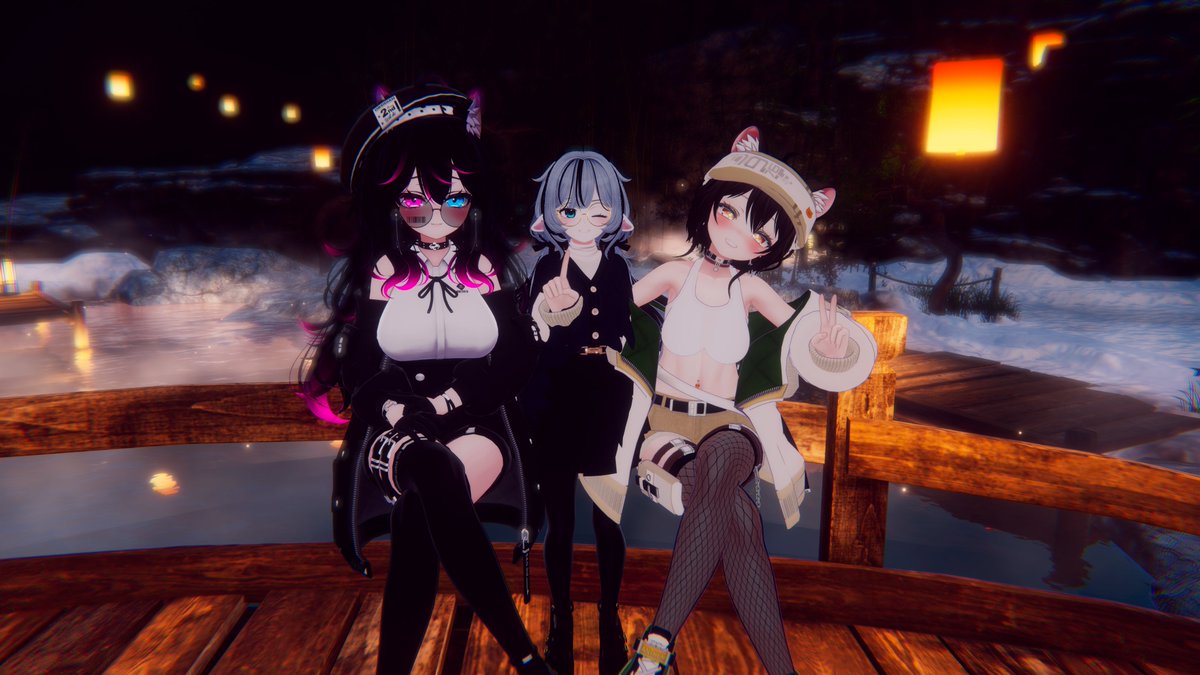 Carpy_wawa_DA's tweet photo. Ayer me reuní con mi mama @AkiMoriVT , también conocimos a la famosa oveja @teckaVT que la considero una amiga , que en realidad la conocía hace tiempo, hace tiempo no la vía con su avatar de vrchat, me alegra verla de nuevo y aprovechamos de tomarnos fotitos los tres juntitos, https://t.co/bjvPstZdVI