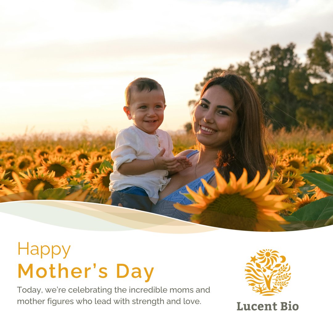LucentBio's tweet photo. Wishing a wonderful Mother’s Day to the women who nurture our growth and inspire us to be our best every day. 💐✨ Thank you for your strength, your guidance, and your heart. Happy Mother's Day! #MothersDay #Grateful #LucentBio https://t.co/TyjwsJuuxc