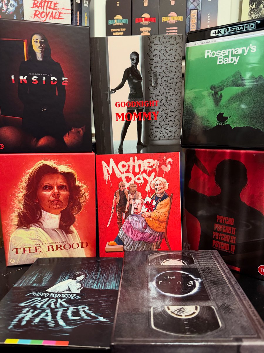 F_Rodriguez__'s tweet photo. Happy Mother’s Day! 

#physicalmedia #mothersday #4k #horror https://t.co/fhAOdMySyI