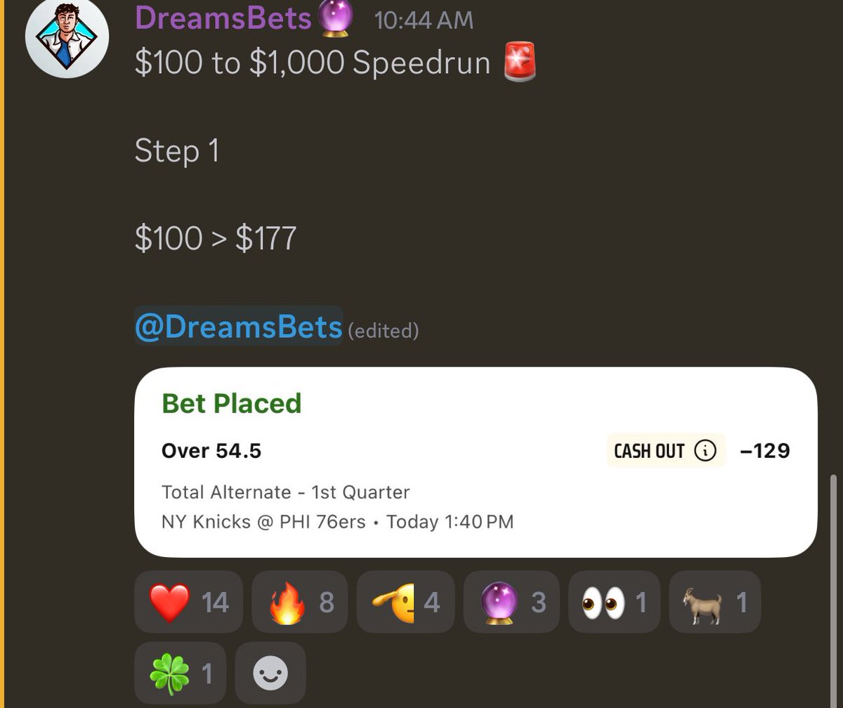 DREAMS BETS 🔮 tweet media