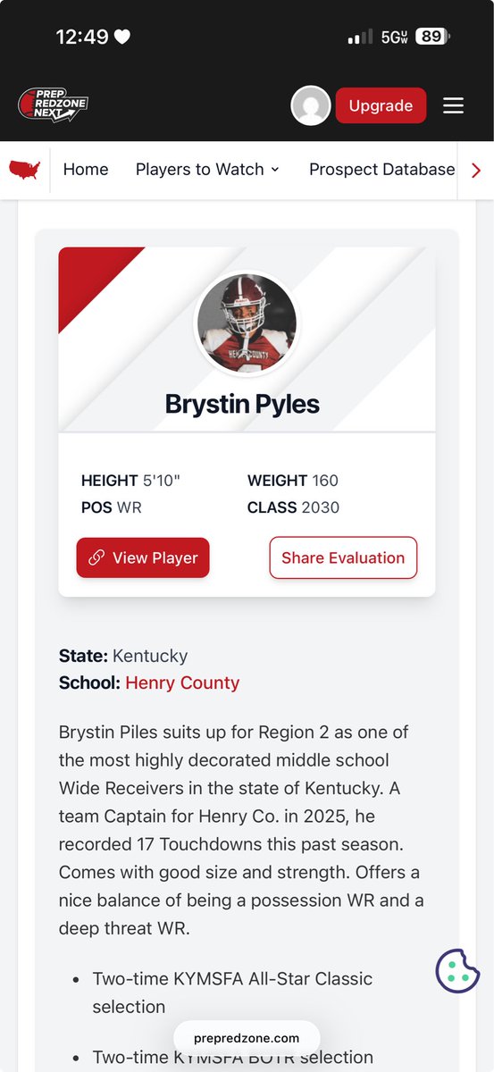 BrystinPyles_'s tweet photo. #PrepRedZone @AlPopsFootball https://t.co/YynPnzIA99