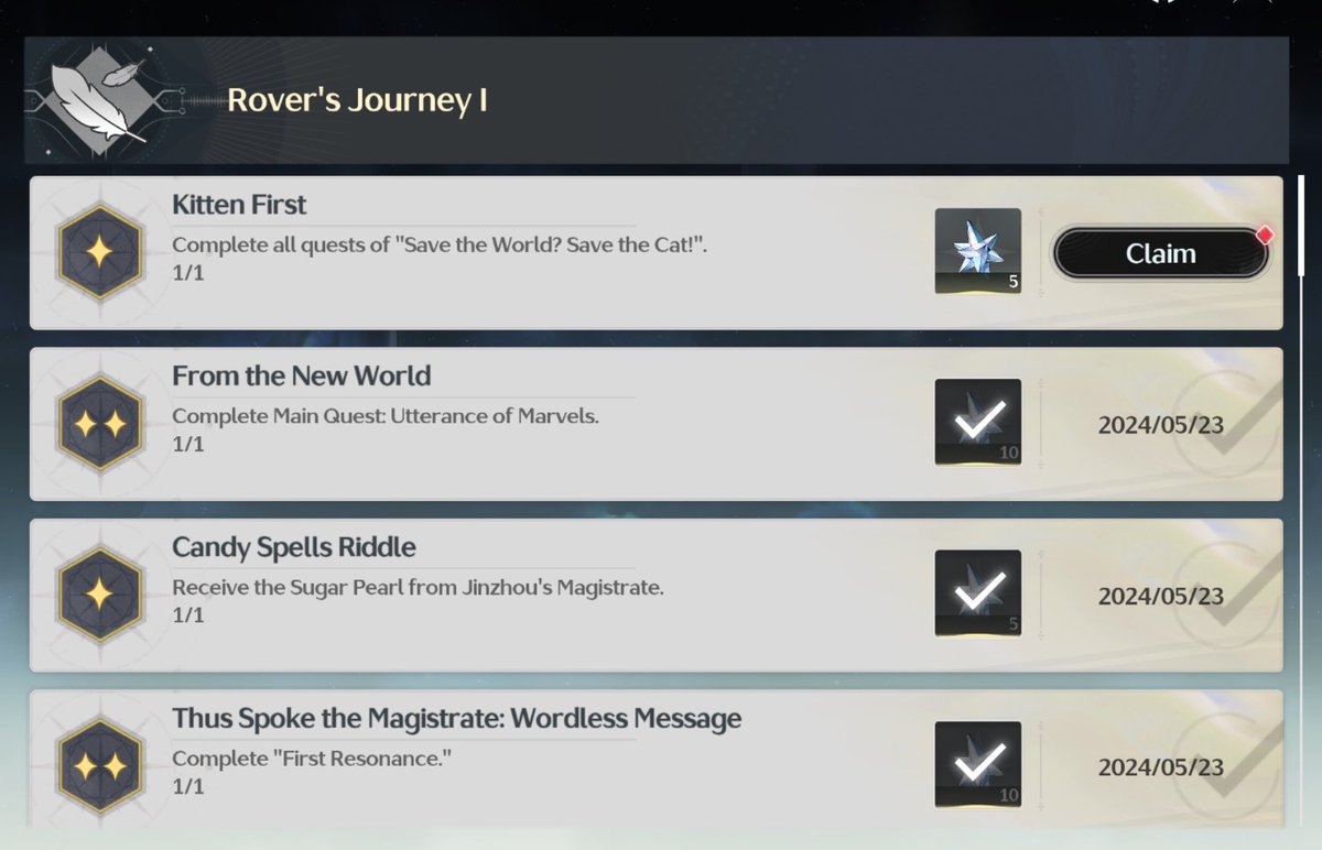 monoXIX_'s tweet photo. i finally finished this stupid ass daily questline on wuwa its been TWO YEARS. https://t.co/QBzcosKYjp