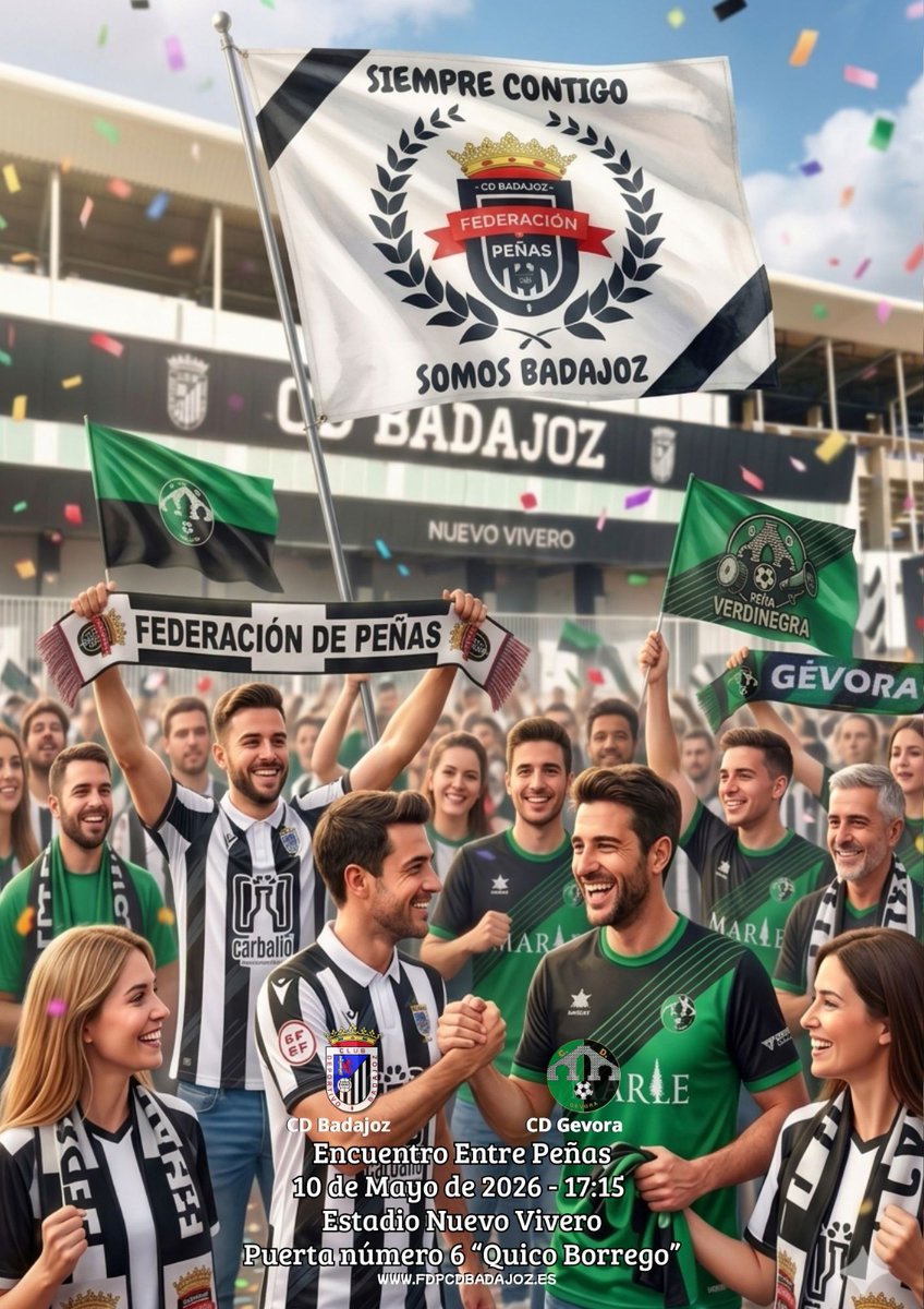 FEDERACIÓN DE PEÑAS DEL CD BADAJOZ tweet media