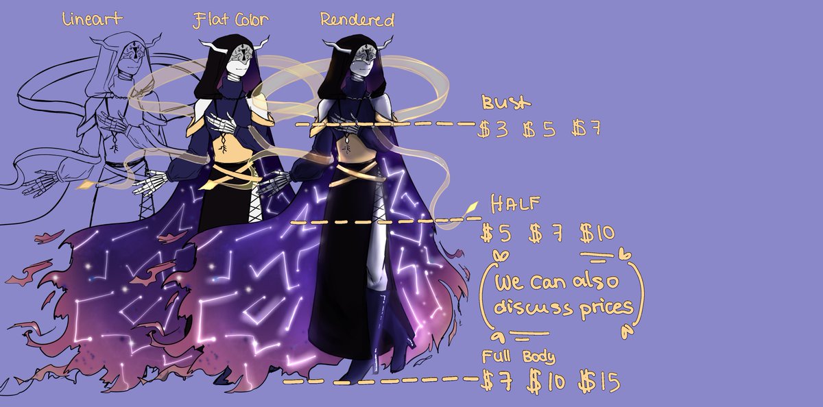 Manawari_Raya's tweet photo. HEY YOU! DO YOU WANNA COMMISSION SOMEOME?! ME IM AVAILABLE!
Dearest lovelies of mine, I advertise my commissions! You can DM me here, tumblr, or TikTok!
Hehehe :3 oh and that’s my oc
#commissions #utaus #undertale https://t.co/Lu3Zj1P6TN