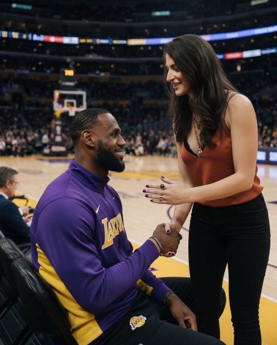 The777Emi's tweet photo. Even though we lost Game 3 last night, 131–108, I got to meet LeBron. Keep it up! It doesn’t matter if we lose this series—we’ll just start over next season https://t.co/DWYcEitxBQ