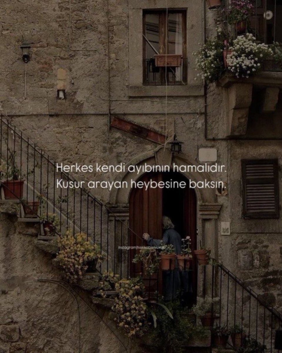 derinbirneffess's tweet photo. “Herkes kendi ayıbının hamalıdır. Kusur arayan, önce heybesine baksın.” https://t.co/4hjHhmODgg