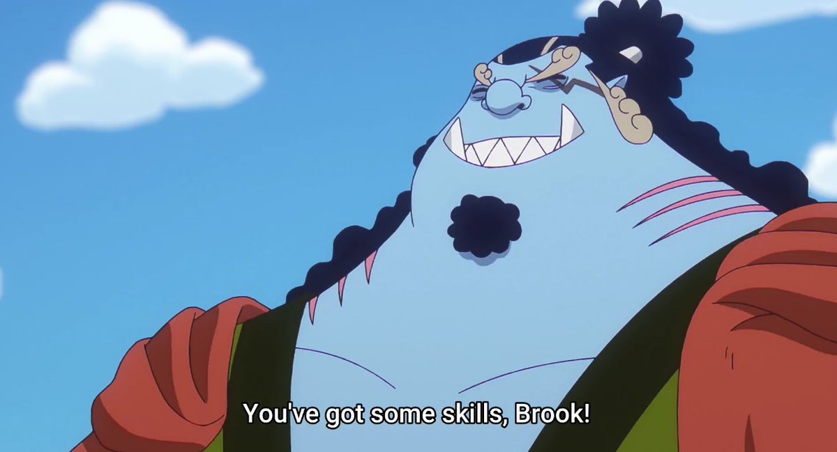 Sonic46539794's tweet photo. #ONEPIECE1161
Jinbe giving Robin and Brook compliments is giving me life
God i love him so much😭 https://t.co/mT3R21yFQ7