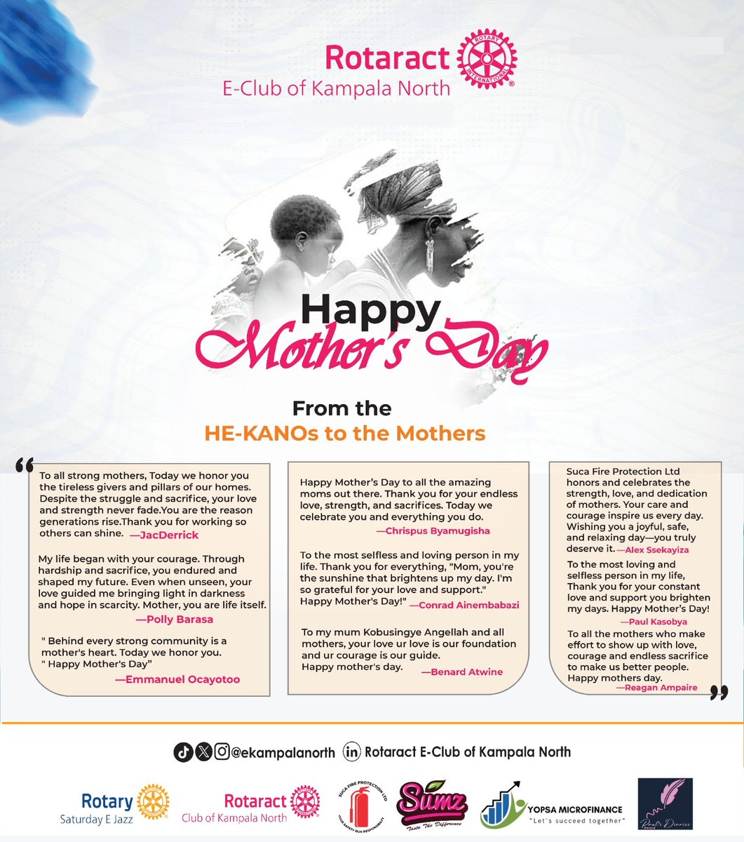 Rotaract E-Club of Kampala North tweet media