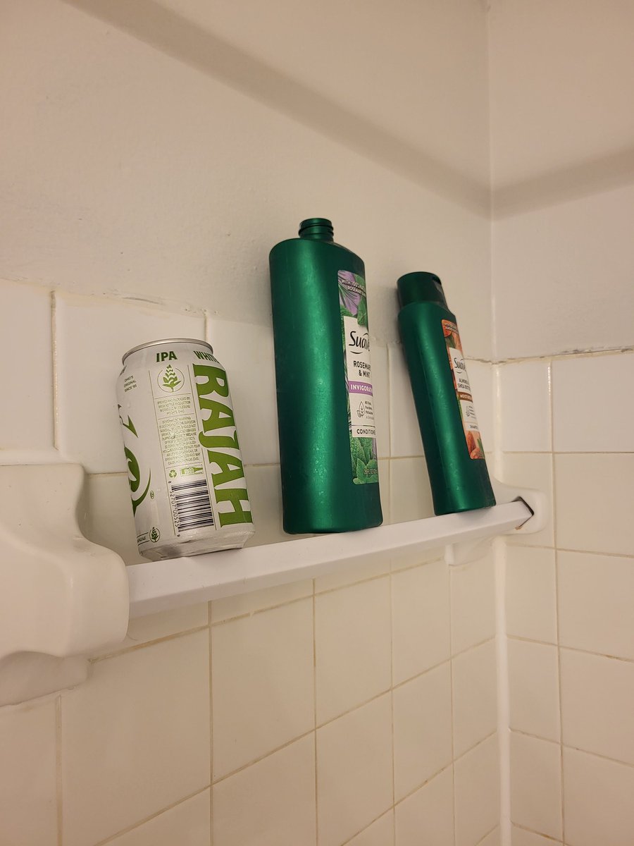 9milmagnet's tweet photo. If you're too classy for a shower beer, then I don't think we can be friends. https://t.co/jrt07IYus8