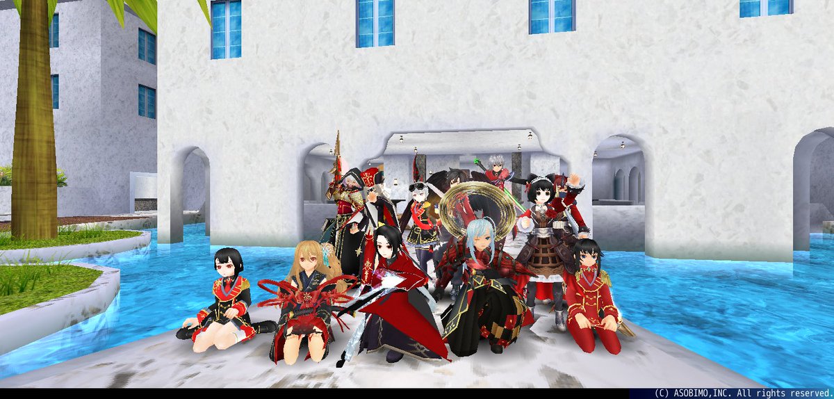 dhamas_tri's tweet photo. Taking photos after tonight's guild raid!
With a blazing guild uniform and a casual drip.🔥👀💫🫰

#bemmoshow #toram
#トーラム https://t.co/iBlvgy2CO5