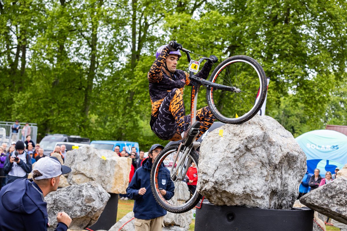 UCI_Trials's tweet photo. 🏆 Julen SAENZ 🇪🇸

👏 Men Elite 26” winner at Round 1️⃣ of the 2026 UCI #TrialsWorldCup !

📸 @ZubikoPhoto https://t.co/SDm72KhoTR