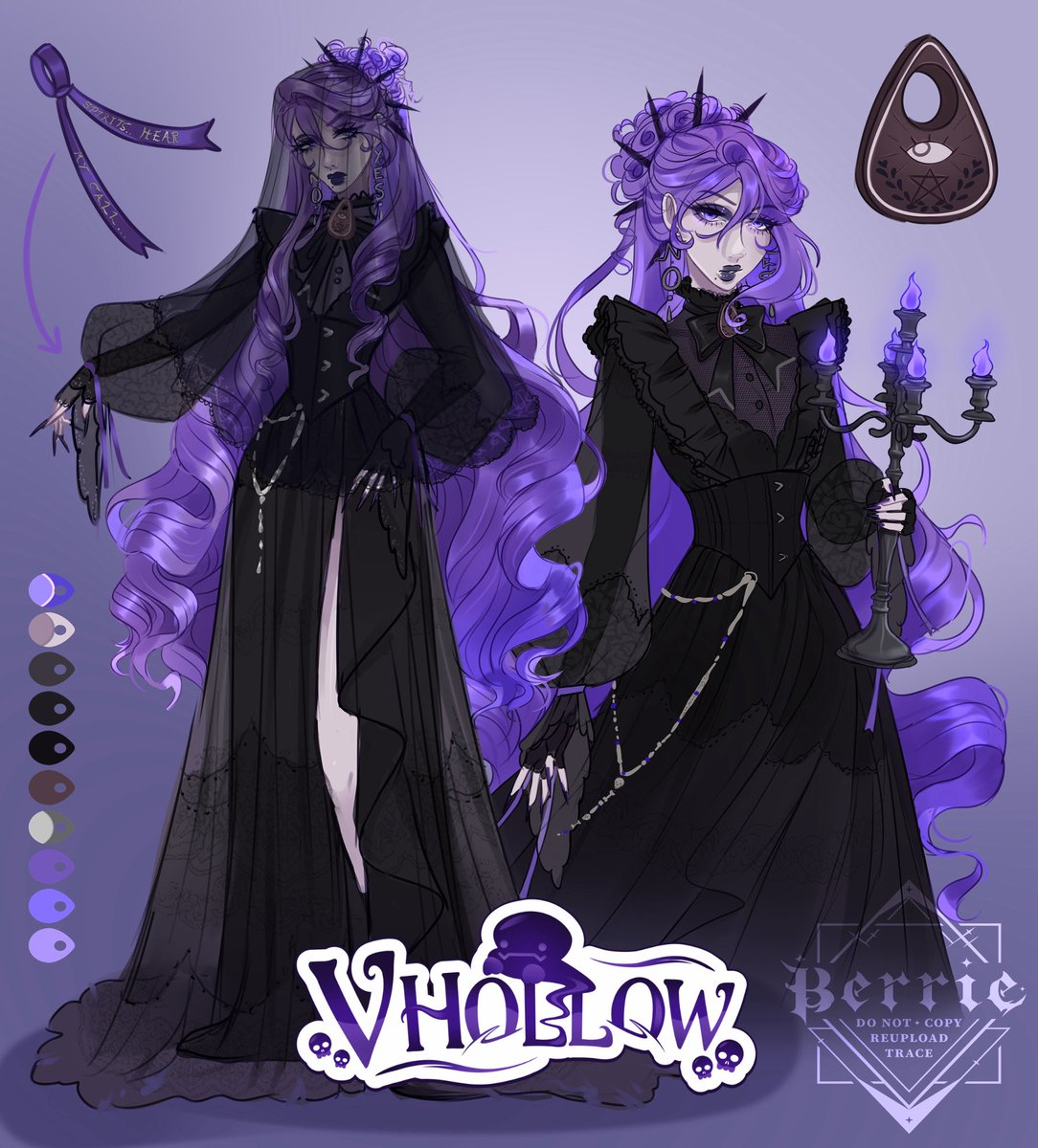 OuijaEboni's tweet photo. I had some amazing news today! 🕯️
.
This Ouija board is joining @vhollowvt ! 💜
So excited and honored to have joined the team! 
.
There will be many spooky things coming soon! I hope everyone is ready to see more of this silly board! 💃🕯️
#Vhollow #Vtuber https://t.co/Dga5el1foG