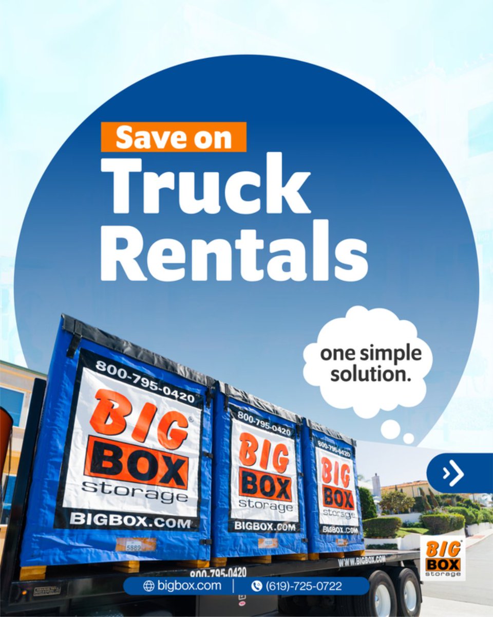 BigBoxStorage's tweet photo. No hidden fees π° Just simple, flexible pricing. #StoragePricing #PortableStorage #StorageTips #SelfStorage #BigBoxStorage #StoragePricing #AffordableStorage #MovingBudget #Convenience #MovingMadeEasy #SmartSpending https://t.co/8I8dx131ig