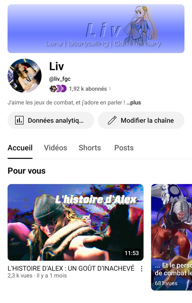Liv_FGC's tweet photo. Si les petites et les grandes histoires des jeux de combat vous intéressent, c'est précisément ce dont je traite sur ma chaîne YouTube 🙌

Je travaille sur de nouvelles vidéos en ce moment même, donc n'hésitez pas à vous abonner 😉 https://t.co/jhujtn86JS