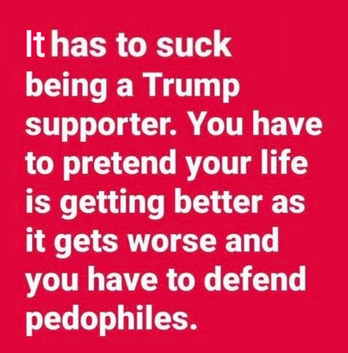 Poorly Educated MAGA cult members tweet media
