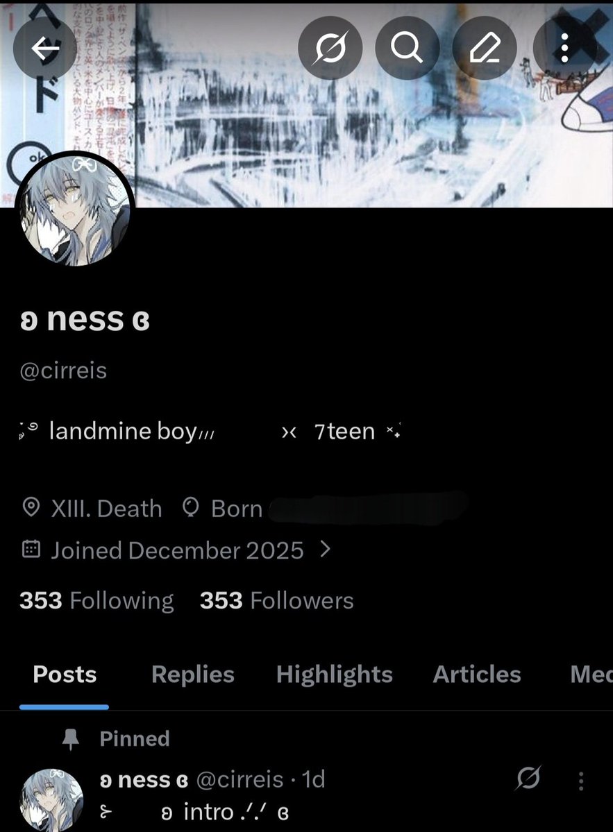 ◟Ness ͜˚̣̣ tweet media