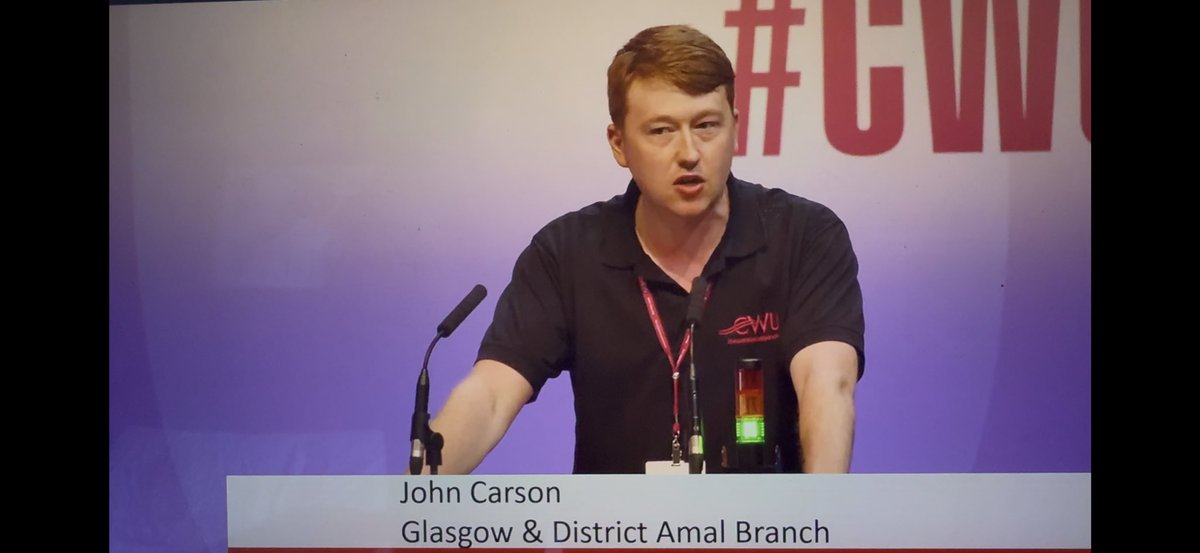 Glasgow and District CWU (Postal) tweet media