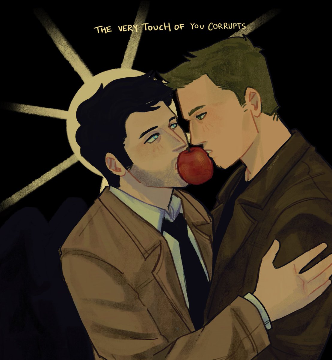 The very touch of you corrupts #spn #art